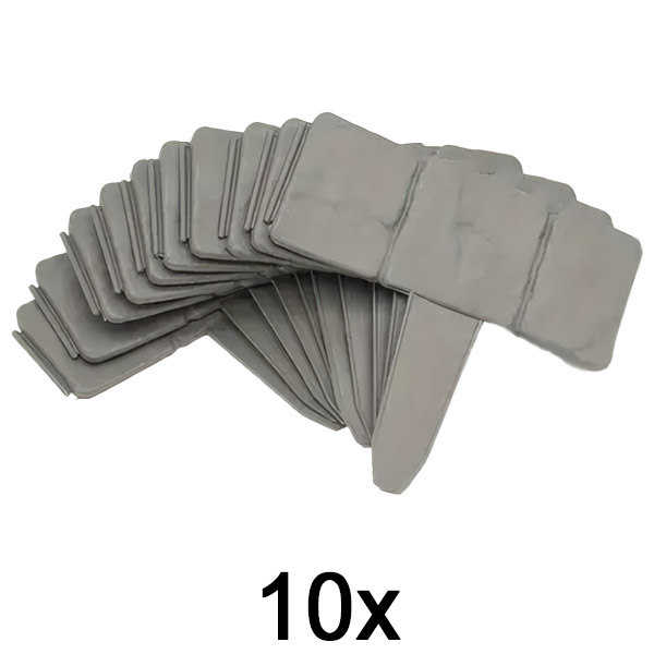 1x Steenachtige tuinrand (10 stuks) | MINIFENCE