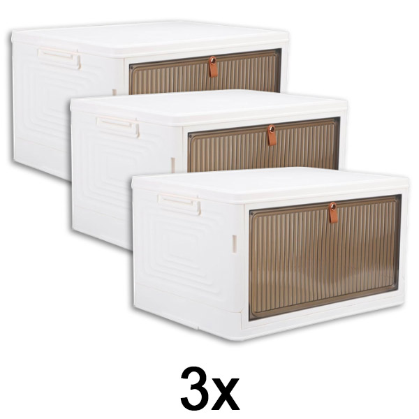 3x Opbergbox met deksel | ORGABOX