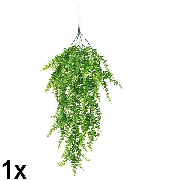 1x Kunstmatige hangvaren (80 cm) | FERNY